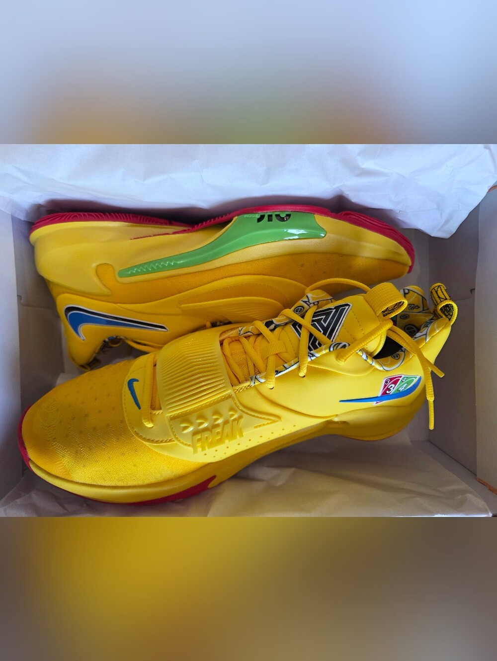 UNO x Nike Zoom Freak 3 NRG 50th Anniversary